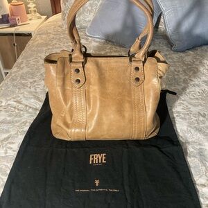 Frye Tan Melissa tote